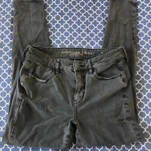 American Eagle, super stretch jeggings, size 4